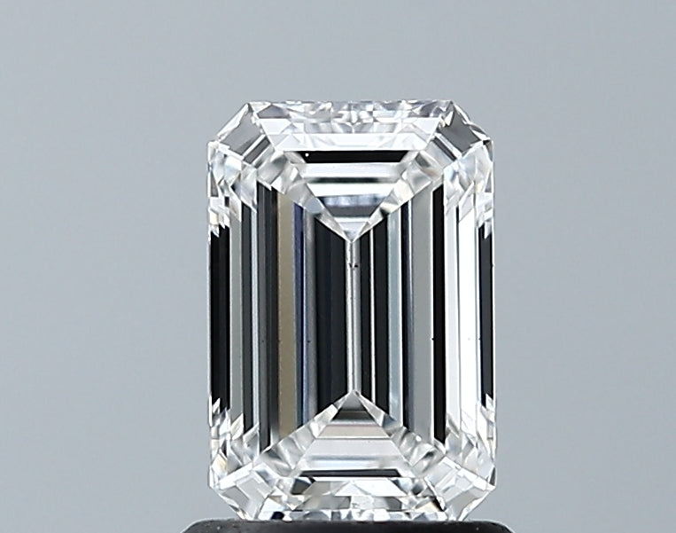 Lab-Grown 1.09 Carat Emerald Cut Diamond color F Clarity VS2 With GIA Certificate, precious stones, engagement diamonds