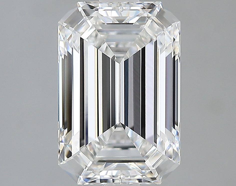 Lab-Grown 2.21 Carat Emerald Cut Diamond color E Clarity VVS2, precious stones, engagement diamonds