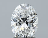 Lab-Grown 1.50 Carat Oval Shape Diamond color E Clarity VS1 With GIA Certificate, precious stones, engagement diamonds