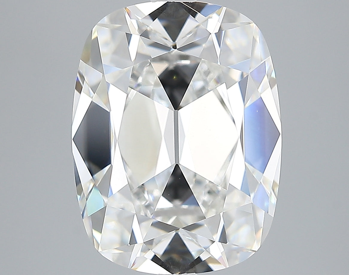 Lab-Grown 4.66 Carat Antique Cushion Cut Diamond color E Clarity VVS2, precious stones, engagement diamonds