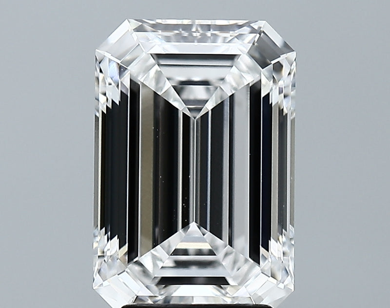 Lab-Grown 3.57 Carat Emerald Cut Diamond color E Clarity VVS2 With GIA Certificate, precious stones, engagement diamonds