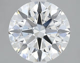 Lab-Grown 2.09 Carat Round Brilliant Diamond color E Clarity VVS2, precious stones, engagement diamonds