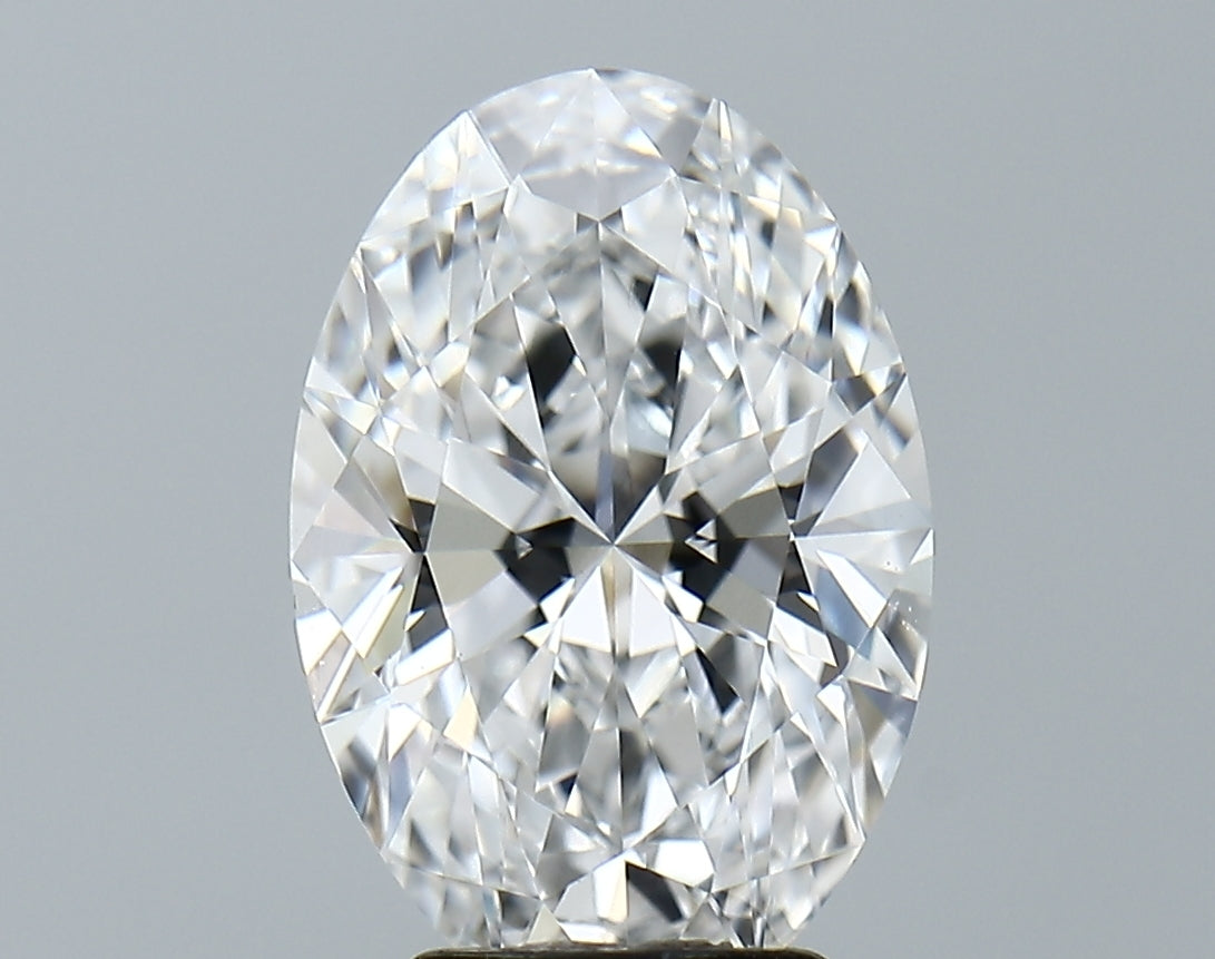 Lab-Grown 3.65 Carat Oval Shape Diamond color D Clarity VS1 With GIA Certificate, precious stones, engagement diamonds