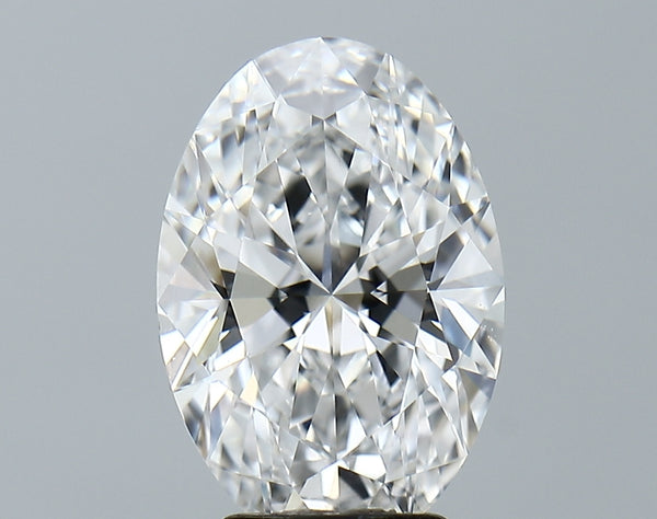 Lab-Grown 3.65 Carat Oval Shape Diamond color D Clarity VS1 With GIA Certificate, precious stones, engagement diamonds