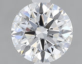 Lab-Grown 1.24 Carat Round Brilliant Diamond color D Clarity VVS2 With GIA Certificate, precious stones, engagement diamonds