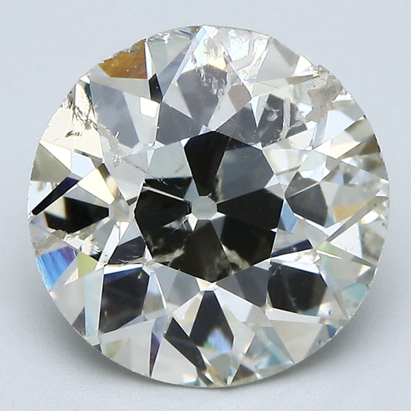 3.83 Carat Old European Cut Antique Natural Mined Diamond L Color I1 Clarity With GIA Certificate, natural diamonds, precious stones, engagement diamonds