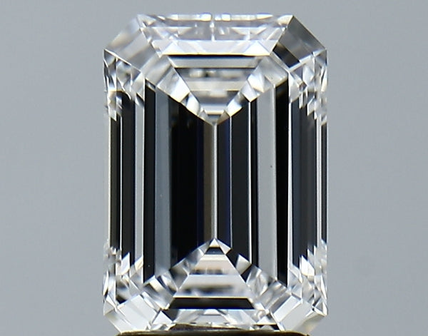 Lab-Grown 2.16 Carat Emerald Cut Diamond color E Clarity VVS2 With GIA Certificate, precious stones, engagement diamonds
