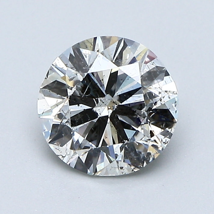 1.20 Carat Round Brilliant Natural Mined Diamond H Color I1 Clarity With GIA Certificate, natural diamonds, precious stones, engagement diamonds