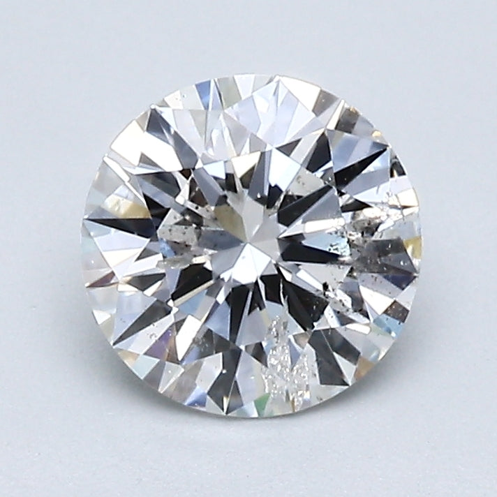 1.09 Carat Round Brilliant Natural Mined Diamond E Color I1 Clarity With GIA Certificate, natural diamonds, precious stones, engagement diamonds