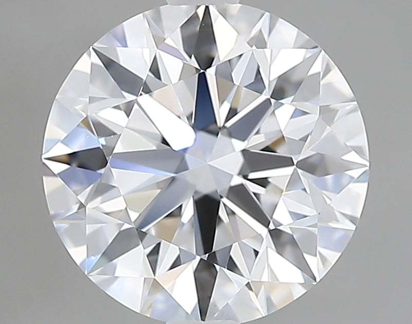 Lab-Grown 2.01 Carat Round Brilliant Diamond color D Clarity VVS2, precious stones, engagement diamonds