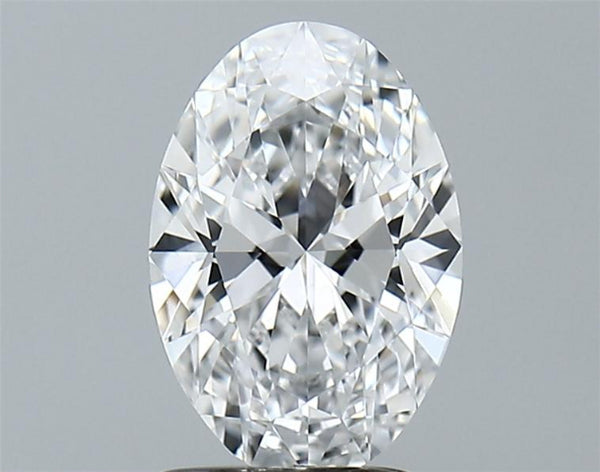 Lab-Grown 1.50 Carat Oval Shape Diamond color D Clarity VVS1 With GIA Certificate, precious stones, engagement diamonds