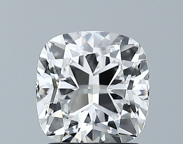 Lab-Grown 1.35 Carat Cushion Modified Brilliant Cut Diamond color D Clarity VVS2 With GIA Certificate, precious stones, engagement diamonds