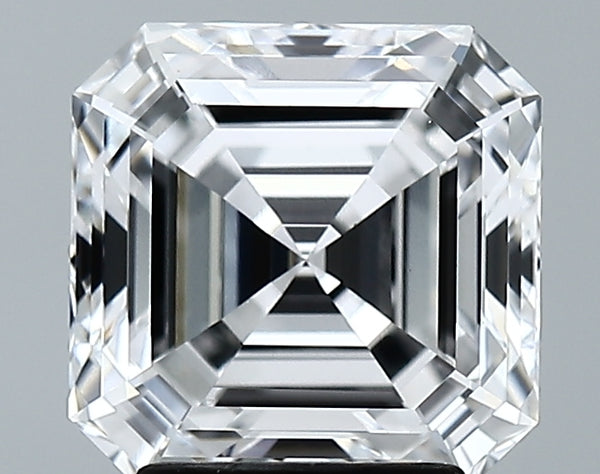 Lab-Grown 3.05 Carat Asscher Cut Diamond color D Clarity VS1 With GIA Certificate, precious stones, engagement diamonds