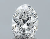 Lab-Grown 1.09 Carat Oval Shape Diamond color F Clarity VVS2 With GIA Certificate, precious stones, engagement diamonds