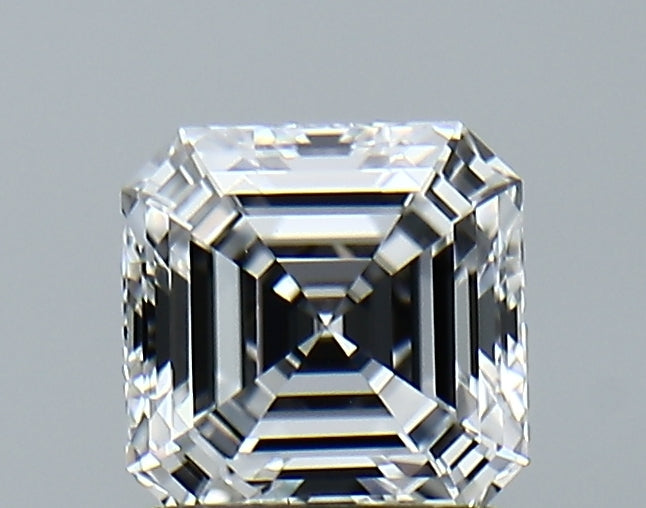 Lab-Grown 1.19 Carat Asscher Cut Diamond color D Clarity VVS2 With GIA Certificate, precious stones, engagement diamonds