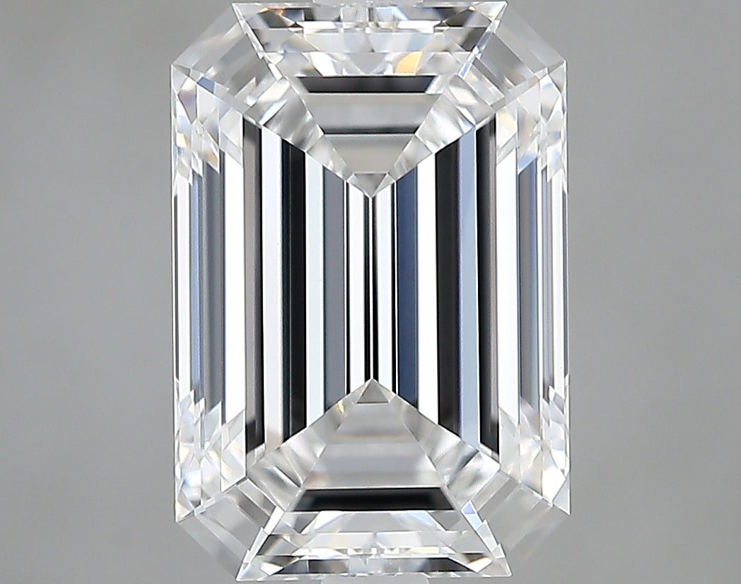 Lab-Grown 3.23 Carat Emerald Cut Diamond color E Clarity VVS2, precious stones, engagement diamonds