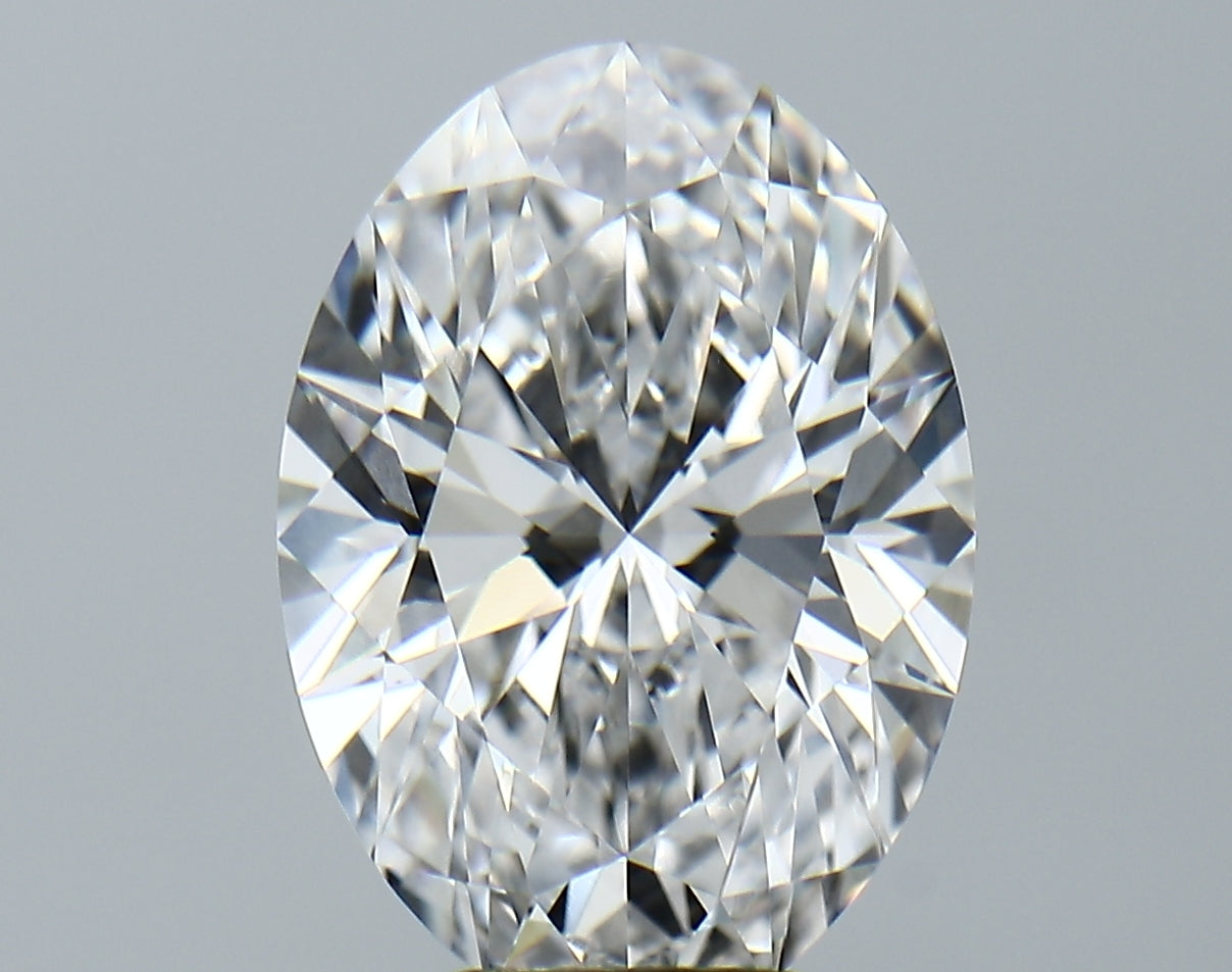 Lab-Grown 5.81 Carat Oval Shape Diamond color E Clarity VS1 With GIA Certificate, precious stones, engagement diamonds