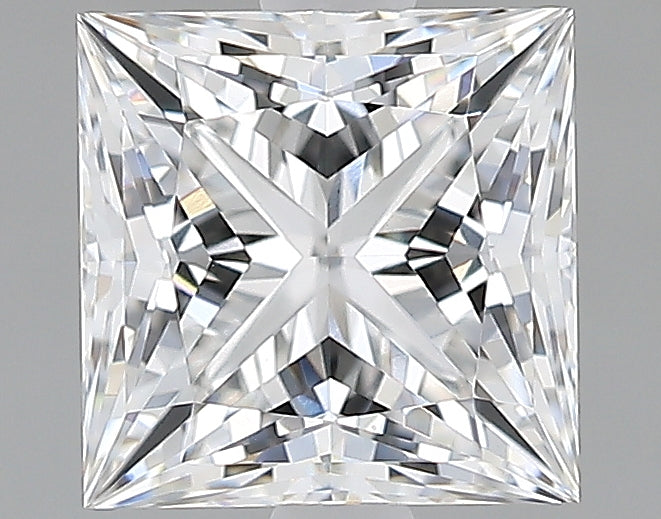 Lab-Grown 1.57 Carat Princess Cut Diamond color E Clarity VS1, precious stones, engagement diamonds