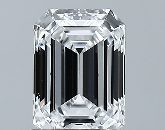 Lab-Grown 1.35 Carat Emerald Cut Diamond color D Clarity VS1 With GIA Certificate, precious stones, engagement diamonds