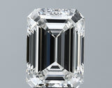 Lab-Grown 3.31 Carat Emerald Cut Diamond color G Clarity VS2 With GIA Certificate, precious stones, engagement diamonds