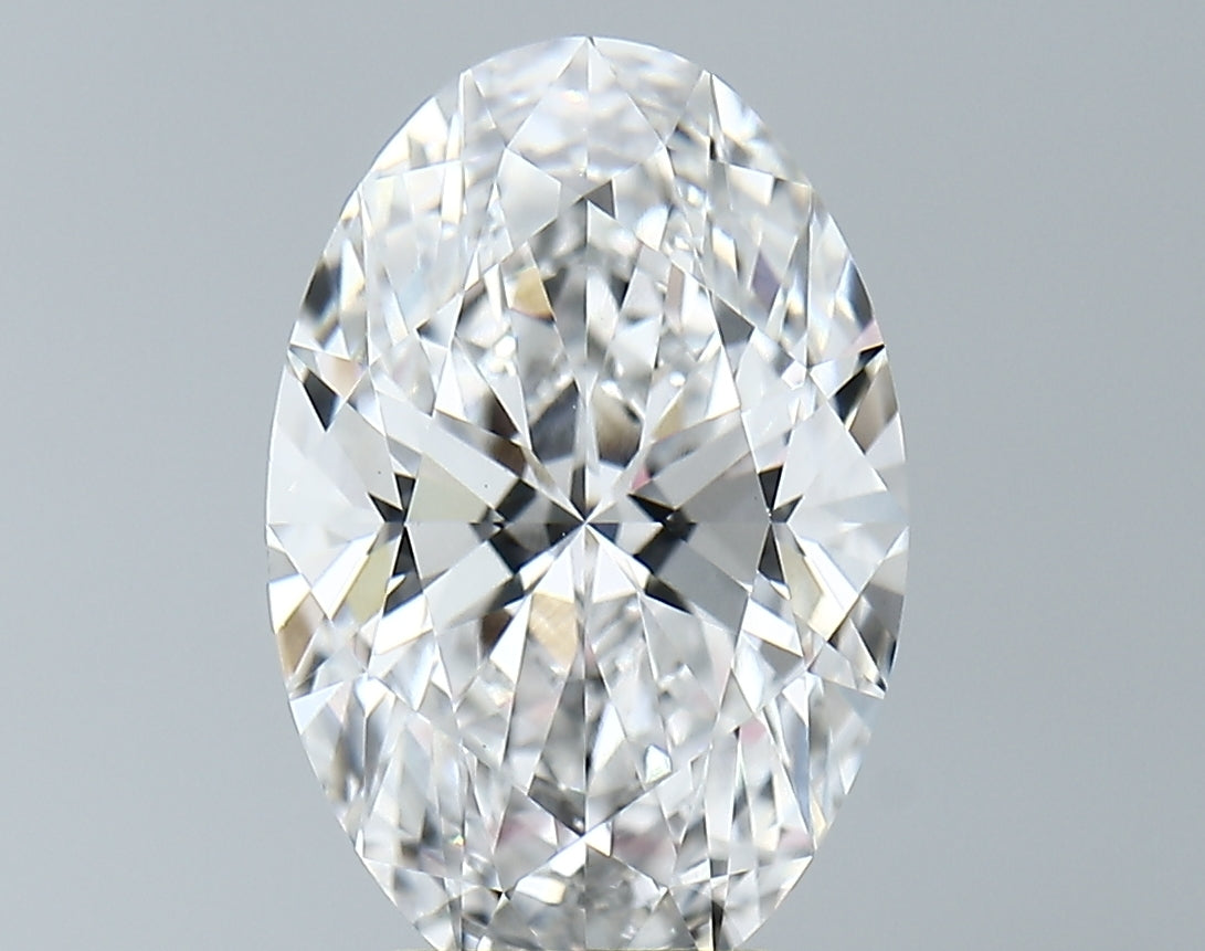 Lab-Grown 3.83 Carat Oval Shape Diamond color E Clarity VVS2 With GIA Certificate, precious stones, engagement diamonds