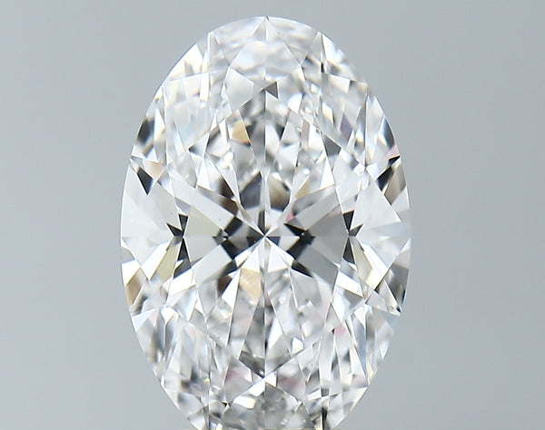 Lab-Grown 3.83 Carat Oval Shape Diamond color E Clarity VVS2 With GIA Certificate, precious stones, engagement diamonds