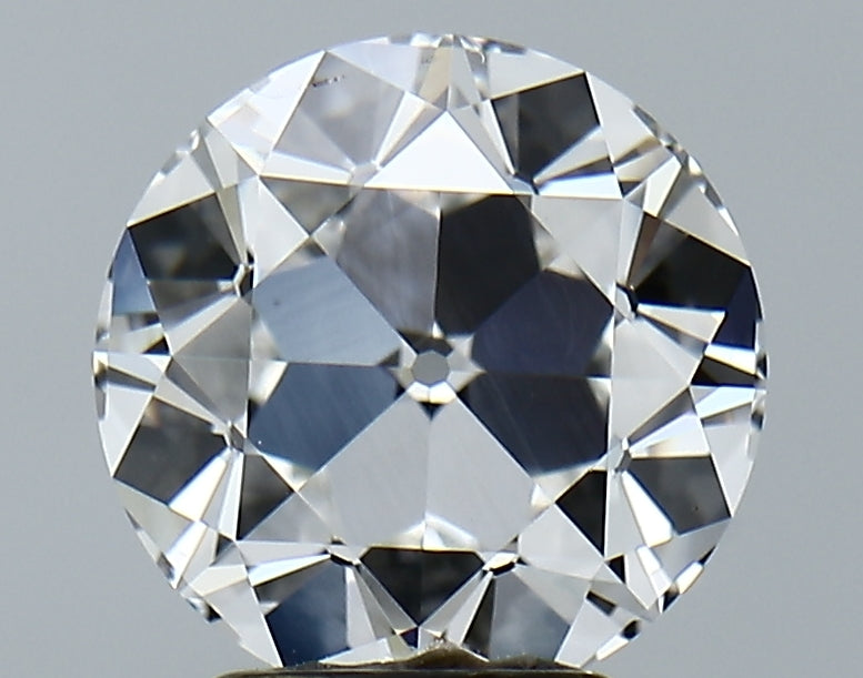 Lab-Grown 3.09 Carat Old European Cut Diamond color E Clarity VVS2, precious stones, engagement diamonds