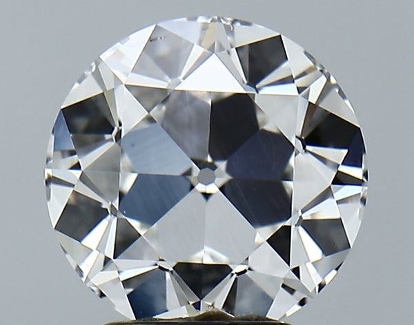 Lab-Grown 3.09 Carat Old European Cut Diamond color E Clarity VVS2, precious stones, engagement diamonds