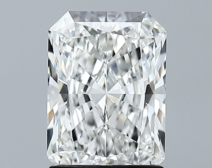 Lab-Grown 1.55 Carat Radiant Cut Diamond color F Clarity VVS1 With GIA Certificate, precious stones, engagement diamonds