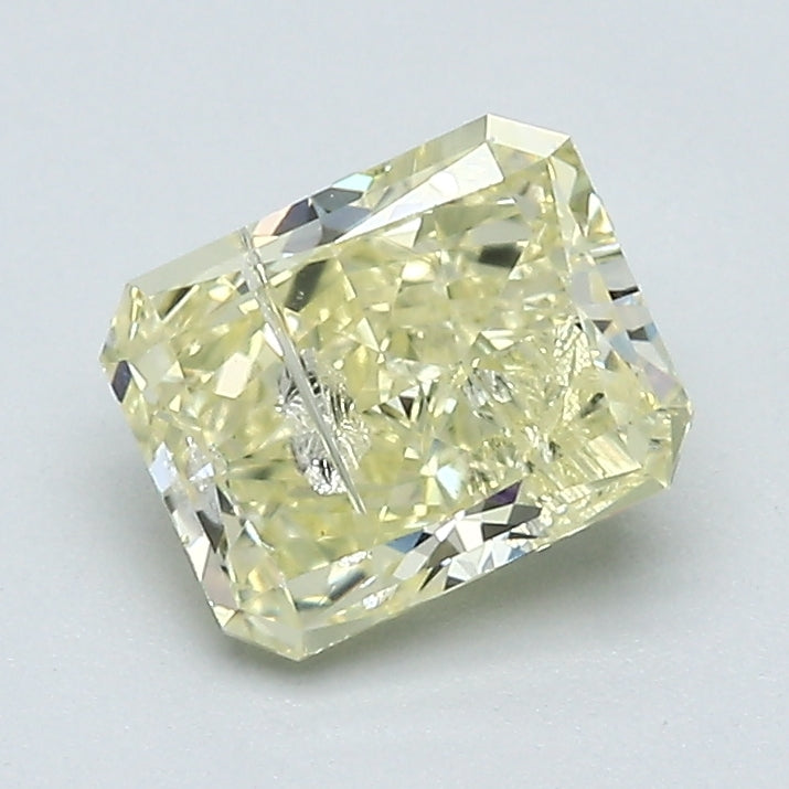 1.23 Carat Radiant Cut Natural Mined Diamond Fancy  Yellow Color I3 Clarity With GIA Certificate, natural diamonds, precious stones, engagement diamonds