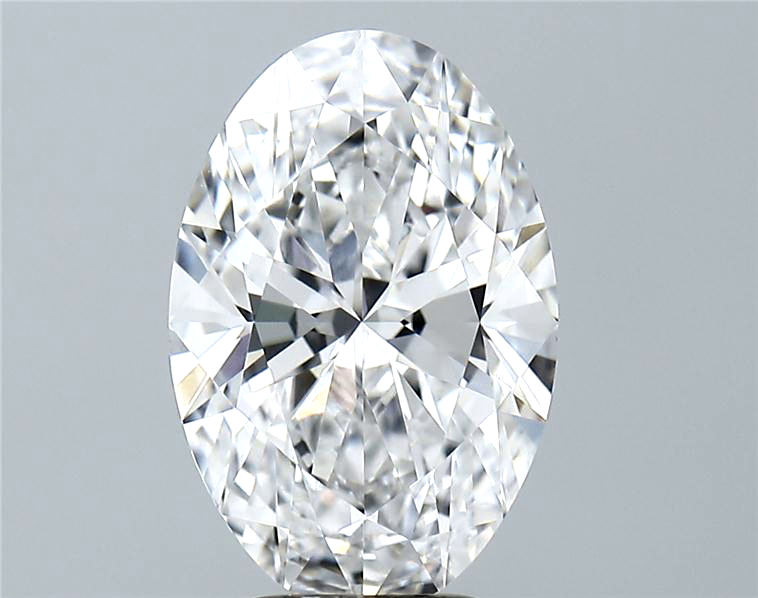 Lab-Grown 3.32 Carat Oval Shape Diamond color D Clarity VVS2 With GIA Certificate, precious stones, engagement diamonds