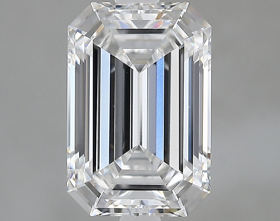 Lab-Grown 2.13 Carat Emerald Cut Diamond color E Clarity IF, precious stones, engagement diamonds