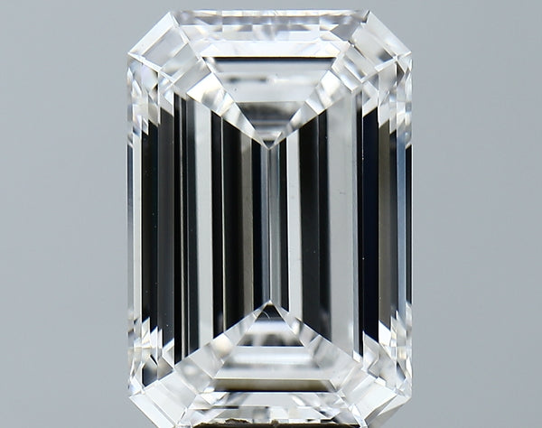 Lab-Grown 7.47 Carat Emerald Cut Diamond color E Clarity VVS2, precious stones, engagement diamonds