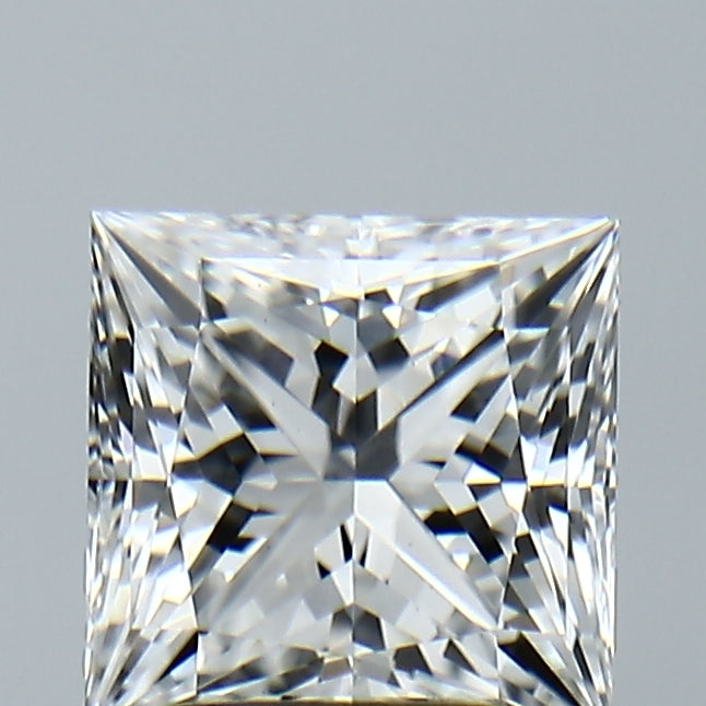 Lab-Grown 2.31 Carat Princess Cut Diamond color E Clarity VS1, precious stones, engagement diamonds