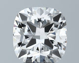 Lab-Grown 3.22 Carat Square Cushion Cut Diamond color E Clarity VS1 With GIA Certificate, precious stones, engagement diamonds