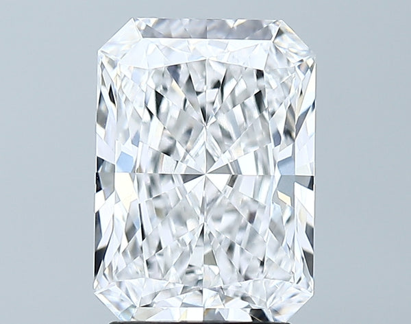 Lab-Grown 2.67 Carat Radiant Cut Diamond color D Clarity VVS2 With GIA Certificate, precious stones, engagement diamonds