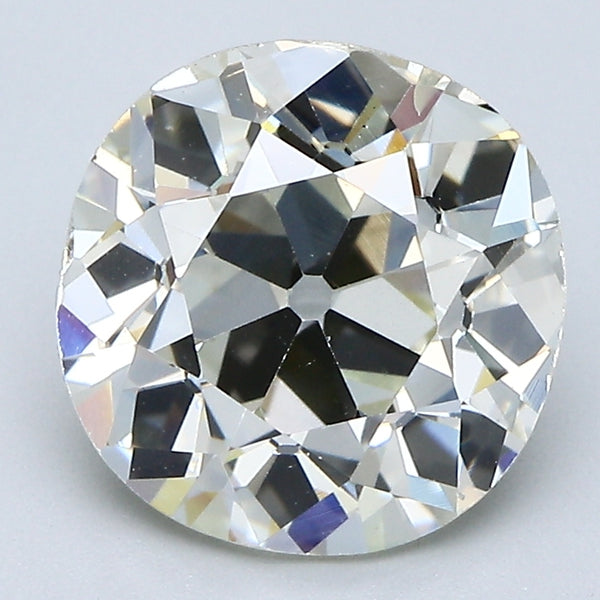 3.78 Carat Old European Cut Diamond color M Clarity SI2, natural diamonds, precious stones, engagement diamonds