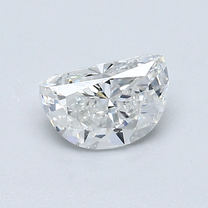 0.45 Carat Half Moon Shape Natural Mined Diamond H Color VS2 Clarity With GIA Certificate, natural diamonds, precious stones, engagement diamonds