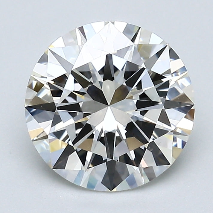 2.01 Carat Round Brilliant Natural Mined Diamond J Color VVS2 Clarity With GIA Certificate, natural diamonds, precious stones, engagement diamonds