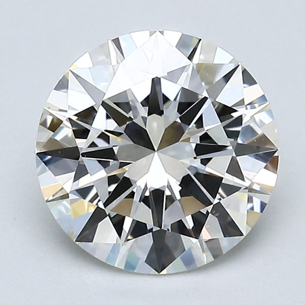 2.01 Carat Round Brilliant Natural Mined Diamond J Color VVS2 Clarity With GIA Certificate, natural diamonds, precious stones, engagement diamonds