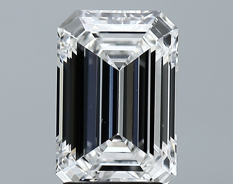 Lab-Grown 2.69 Carat Emerald Cut Diamond color E Clarity VS1 With GIA Certificate, precious stones, engagement diamonds