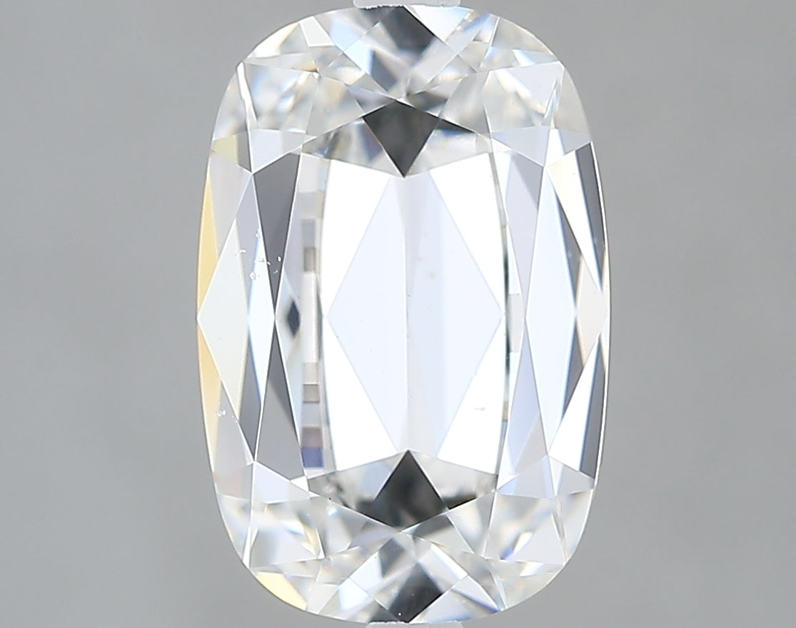 Lab-Grown 2.69 Carat Antique Cushion Cut Diamond color F Clarity VS1 With GIA Certificate, precious stones, engagement diamonds