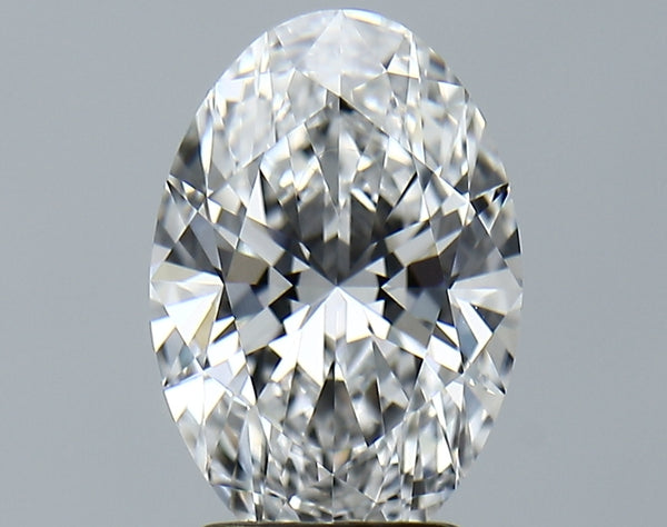 Lab-Grown 2.67 Carat Oval Shape Diamond color E Clarity VVS2 With GIA Certificate, precious stones, engagement diamonds