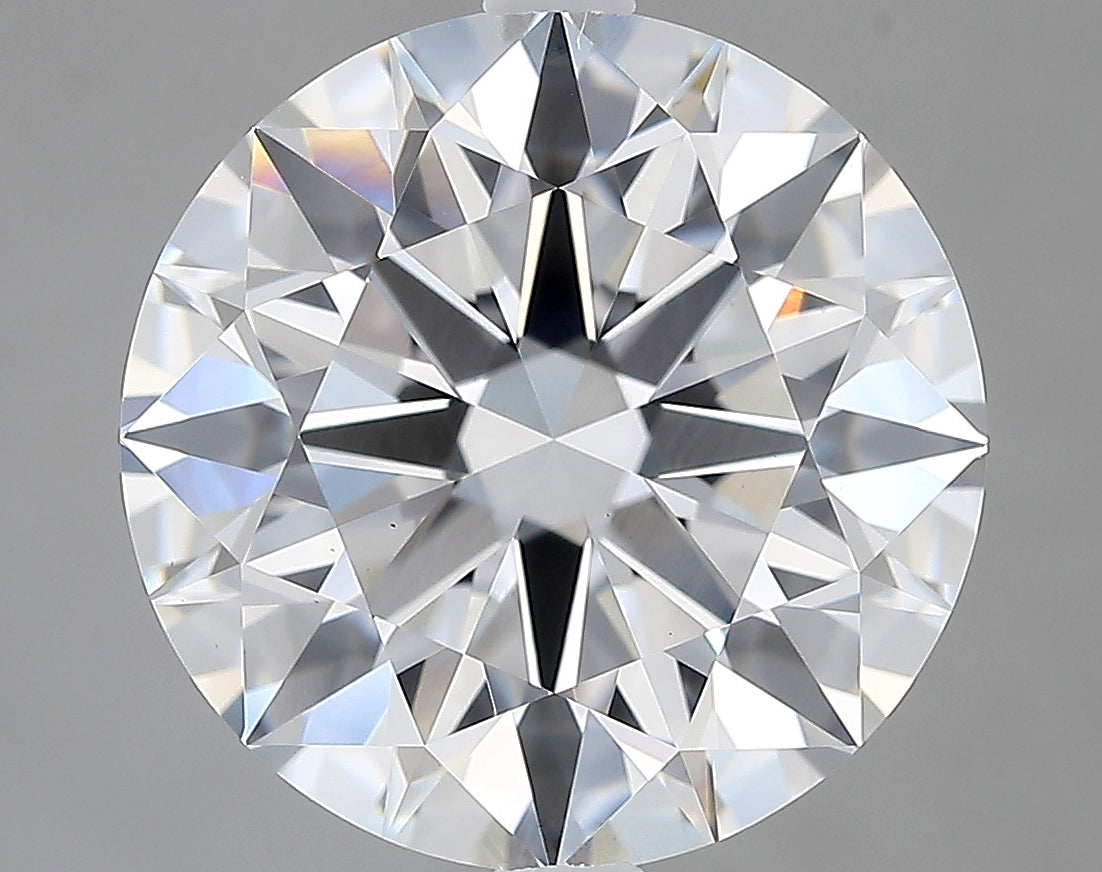 Lab-Grown 5.07 Carat Round Brilliant Diamond color E Clarity VS1, precious stones, engagement diamonds