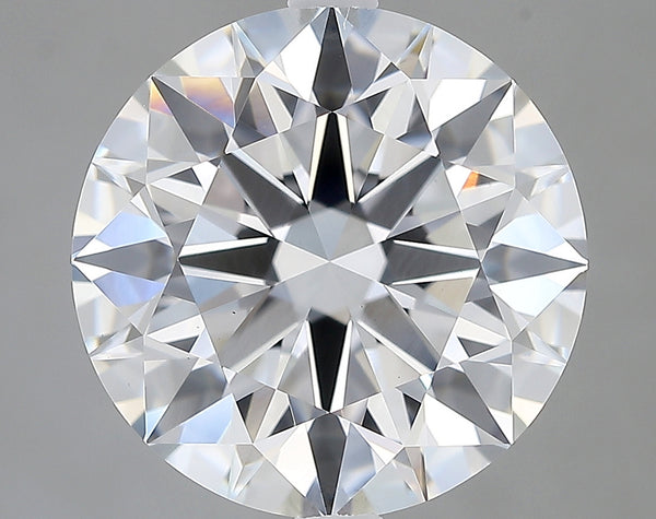 Lab-Grown 5.07 Carat Round Brilliant Diamond color E Clarity VS1, precious stones, engagement diamonds