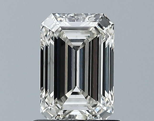 Lab-Grown 1.00 Carat Emerald Cut Diamond color H Clarity VS1, precious stones, engagement diamonds