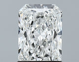 Lab-Grown 1.28 Carat Radiant Cut Diamond color E Clarity VVS2 With GIA Certificate, precious stones, engagement diamonds