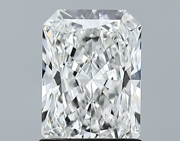 Lab-Grown 1.28 Carat Radiant Cut Diamond color E Clarity VVS2 With GIA Certificate, precious stones, engagement diamonds