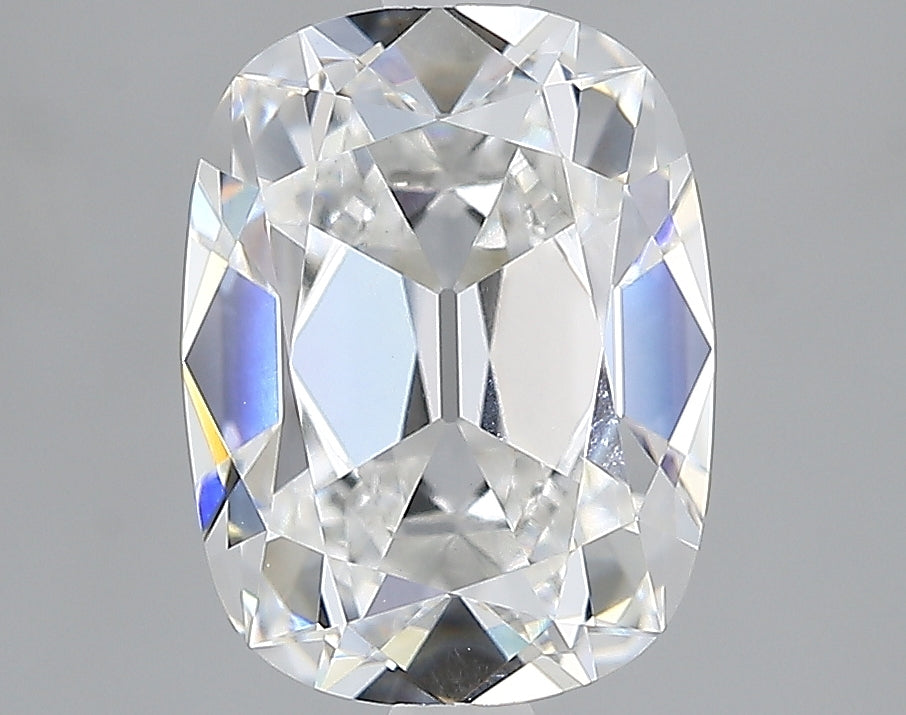 Lab-Grown 2.01 Carat Antique Cushion Cut Diamond color E Clarity VVS2, precious stones, engagement diamonds
