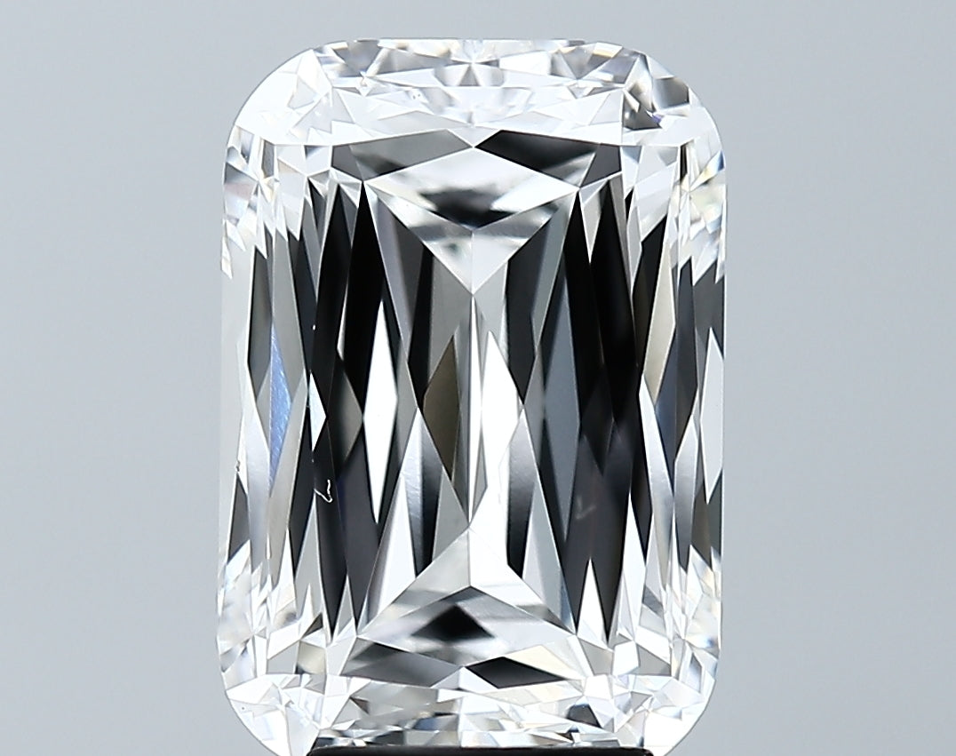 Lab-Grown 5.01 Carat Radinat Modified Cut Diamond color F Clarity VVS2 With GIA Certificate, precious stones, engagement diamonds